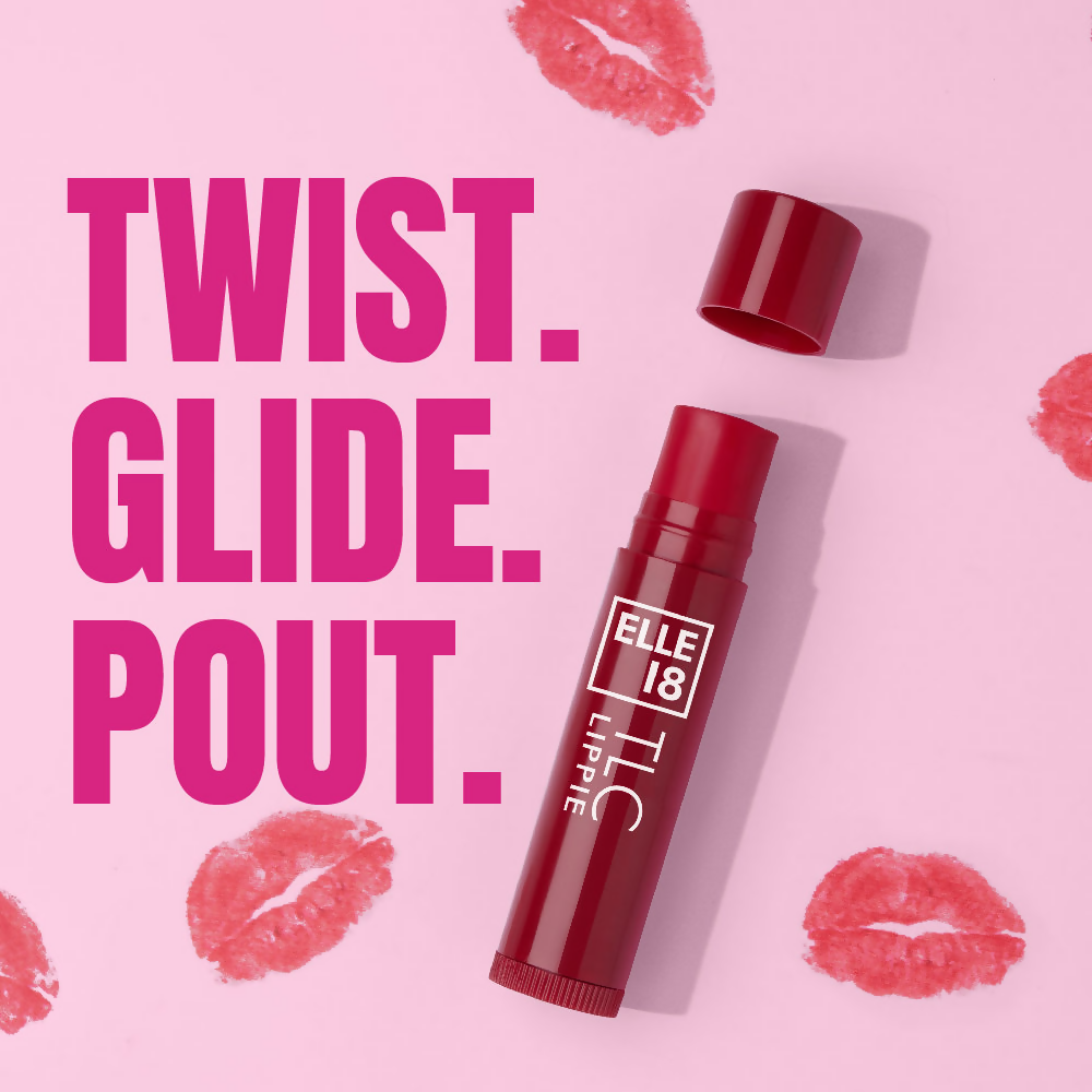 Elle 18 TLC Lippie Lip Balm - Raspberry