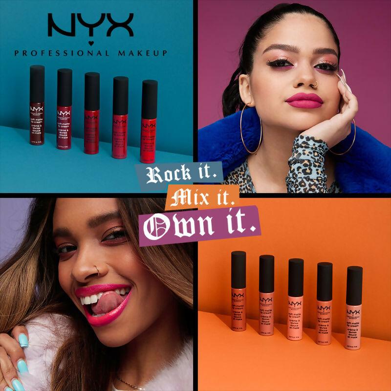 NYX Professional Makeup Soft Matte Lip Cream - Sao Paulo