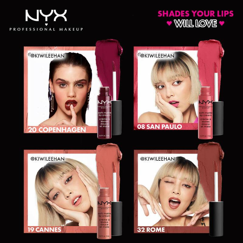 NYX Professional Makeup Soft Matte Lip Cream - Sao Paulo