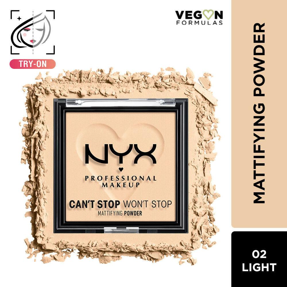 NYX Professional Makeup Can't Stop Won't Stop Mattifying Powder - Light
