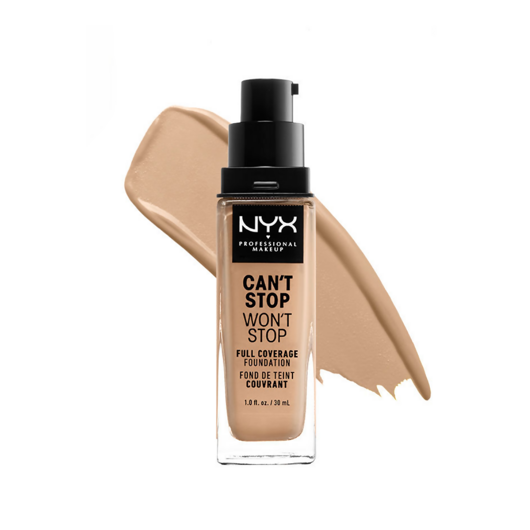 NYX Professional Makeup Can't Stop Won't Stop Full Coverage Foundation - True Beige