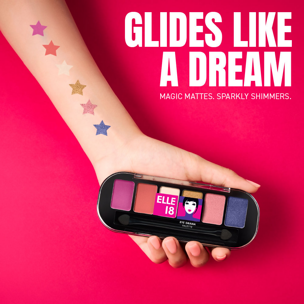 Elle 18 Eye Drama Palette - 03 Cheeky