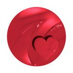Kaja Heart Melter Lip Gloss Stick 01 Too Hot - Flirty Cherry Red