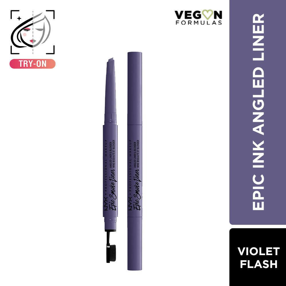 NYX Professional Makeup Epic Smoke Angled Liner & Blender - Violet Flash