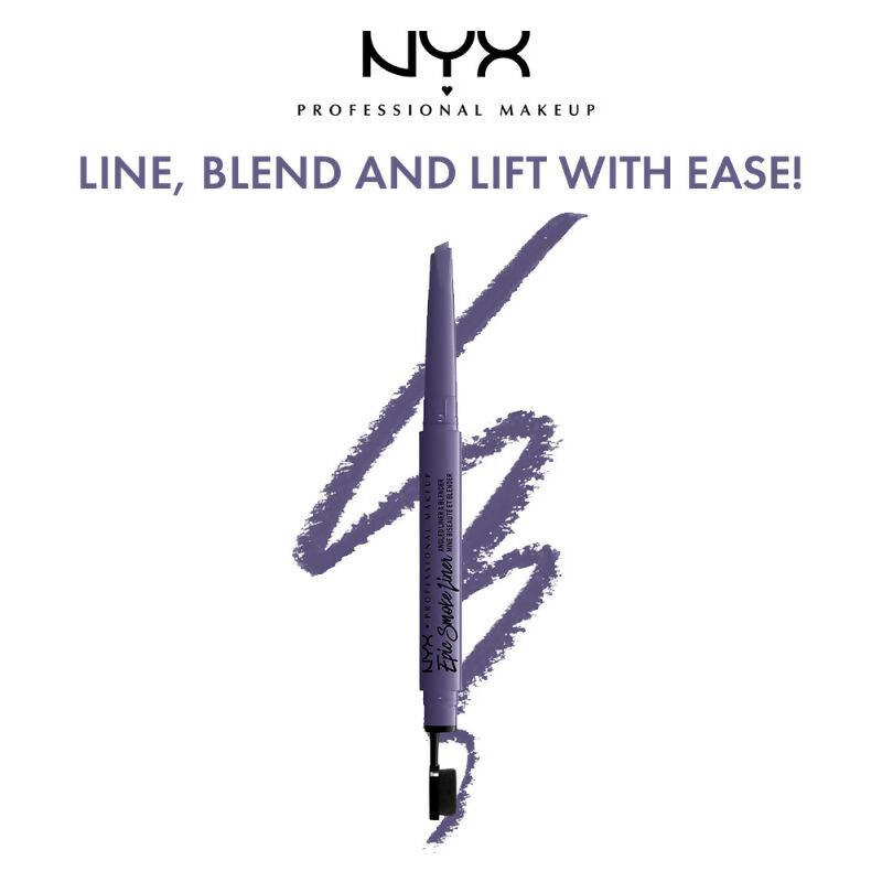 NYX Professional Makeup Epic Smoke Angled Liner & Blender - Violet Flash