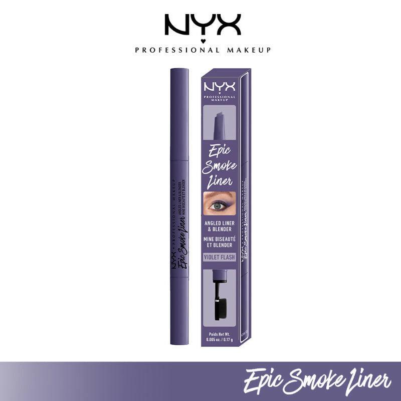 NYX Professional Makeup Epic Smoke Angled Liner & Blender - Violet Flash