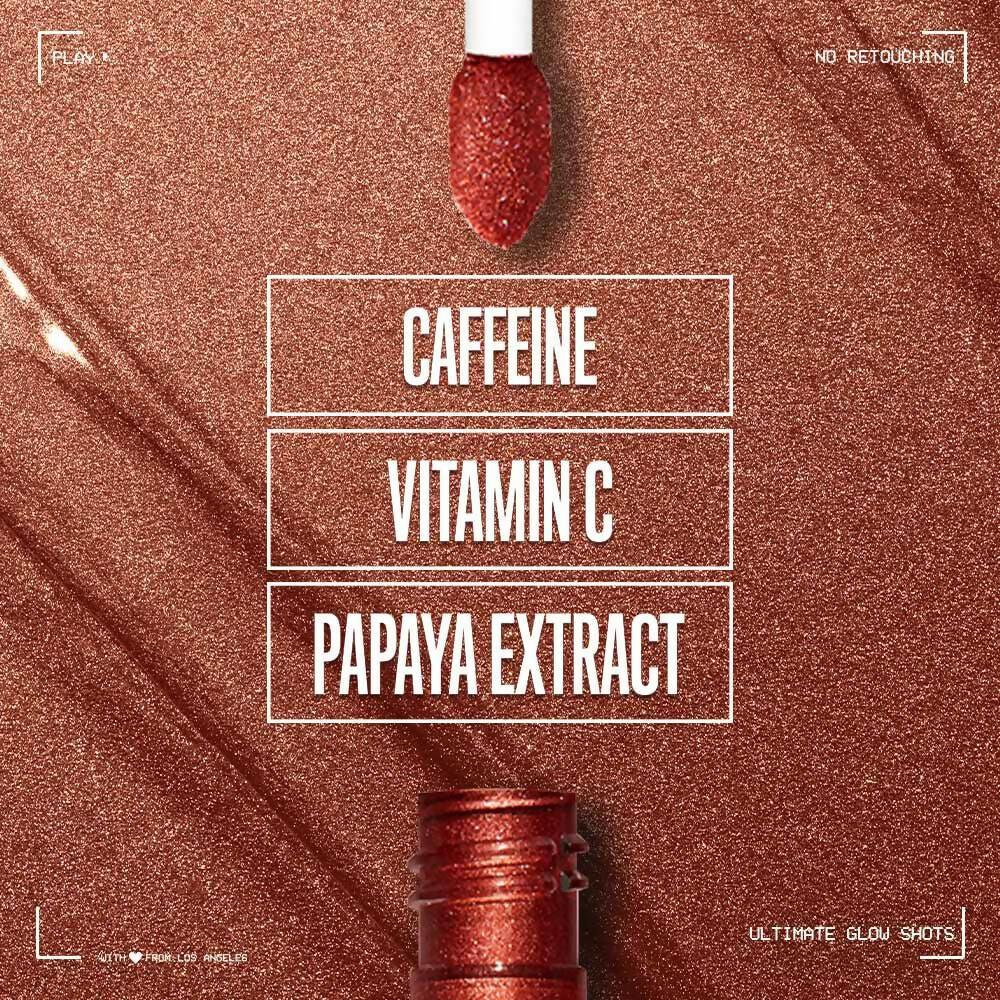 NYX Professional Makeup Ultimate Glow Shots Liquid Eyeshadow - Clementine Fine