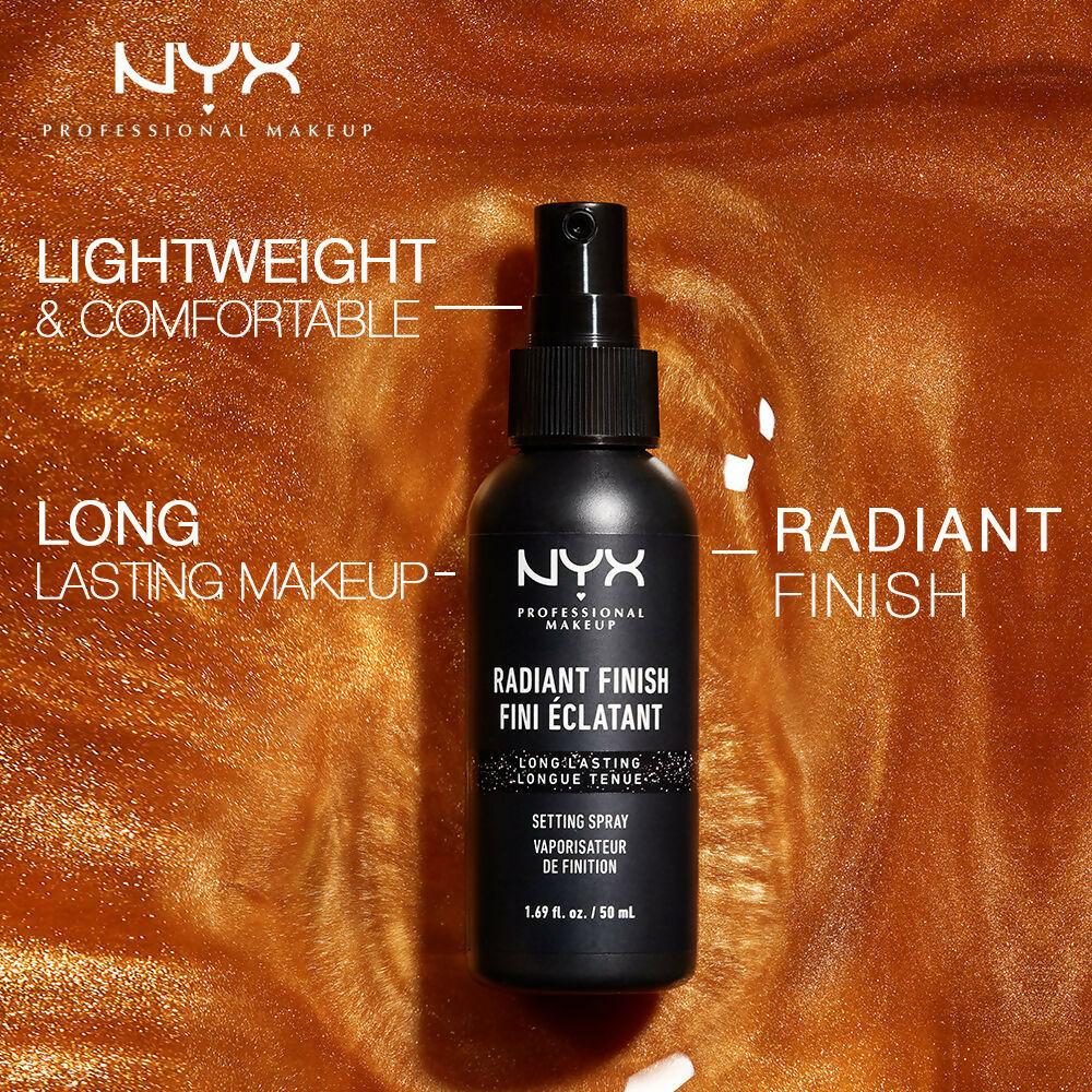 NYX Professional Makeup Long Lasting Makeup Setting Spray Radiant Finish