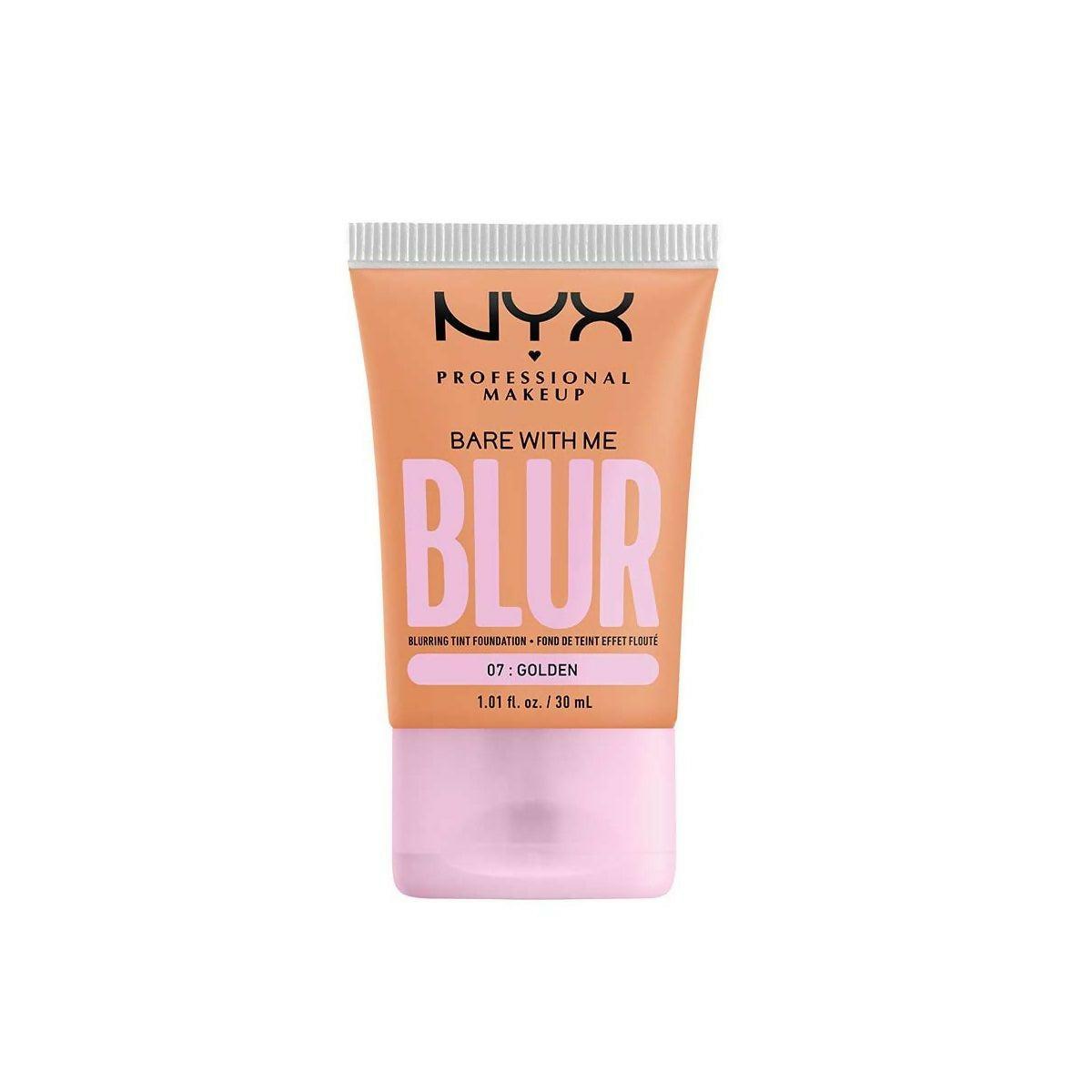 NYX Professional Makeup Bare With Me Blur Tint Foundation - 07 Golden