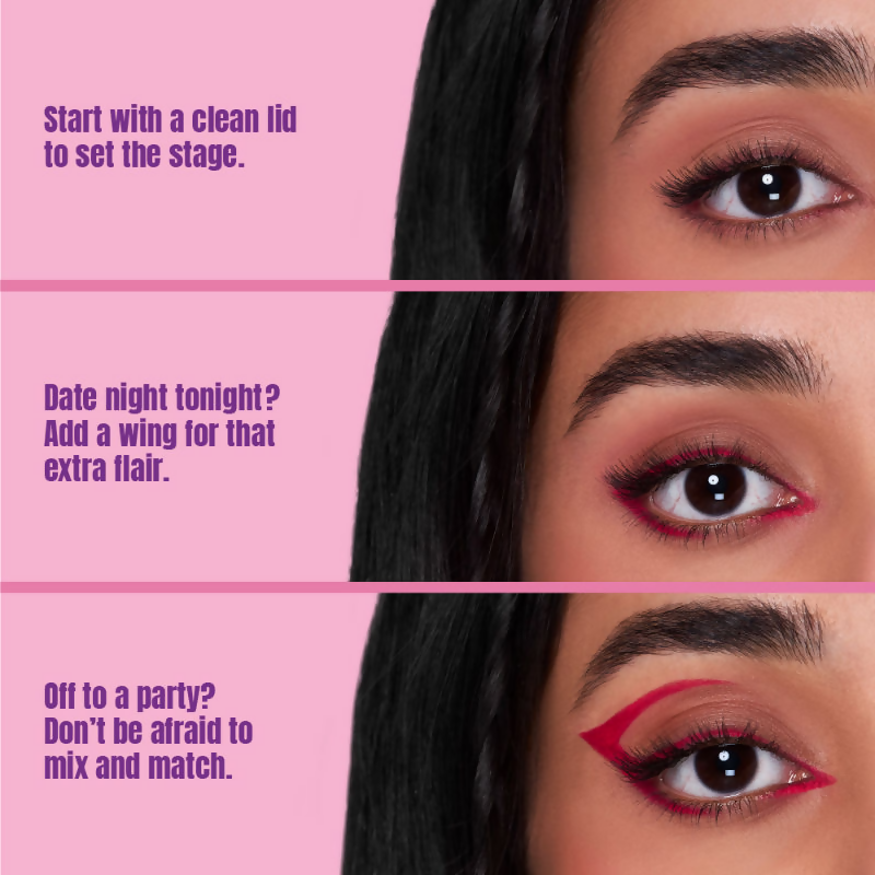 Elle18 Eye Drama Liner - Pink