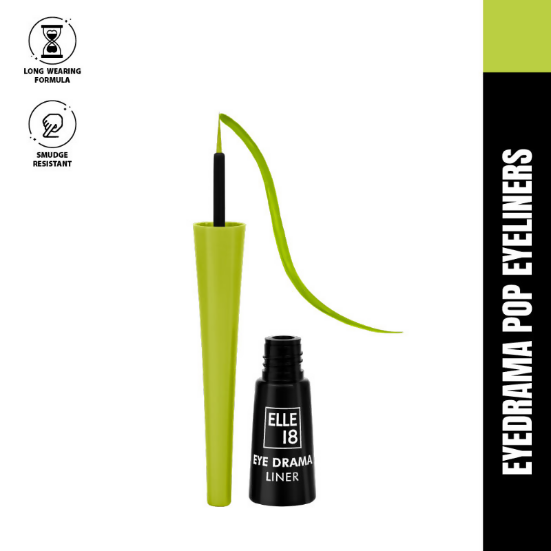 Elle18 Eye Drama Liner - Glo Green