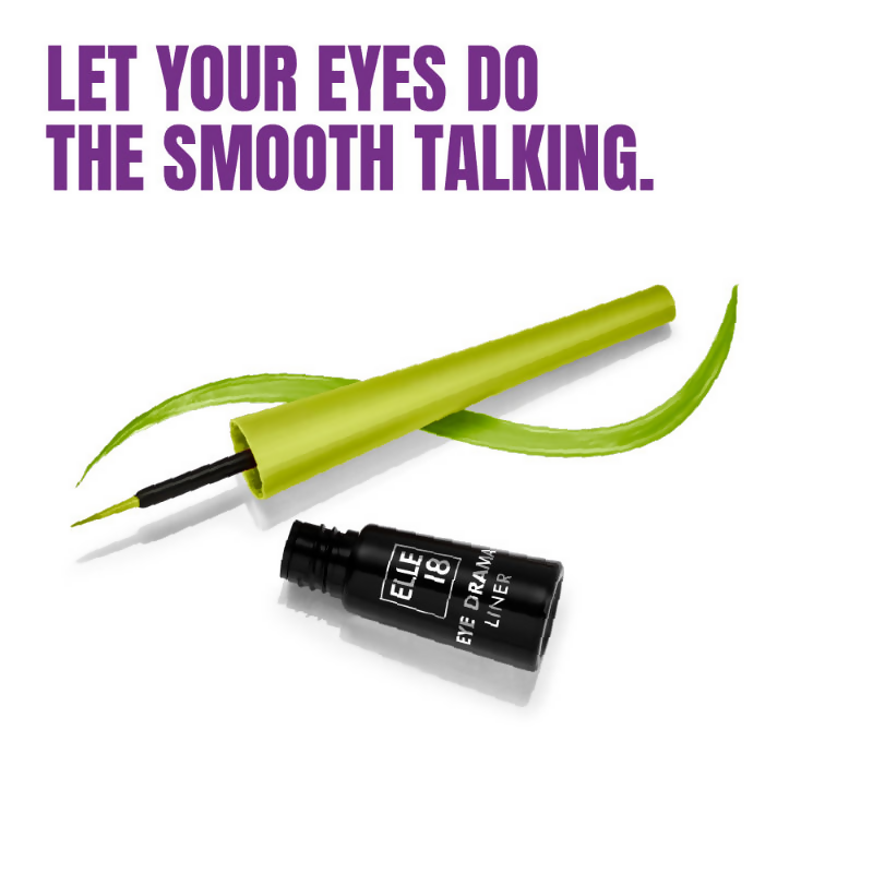 Elle18 Eye Drama Liner - Glo Green
