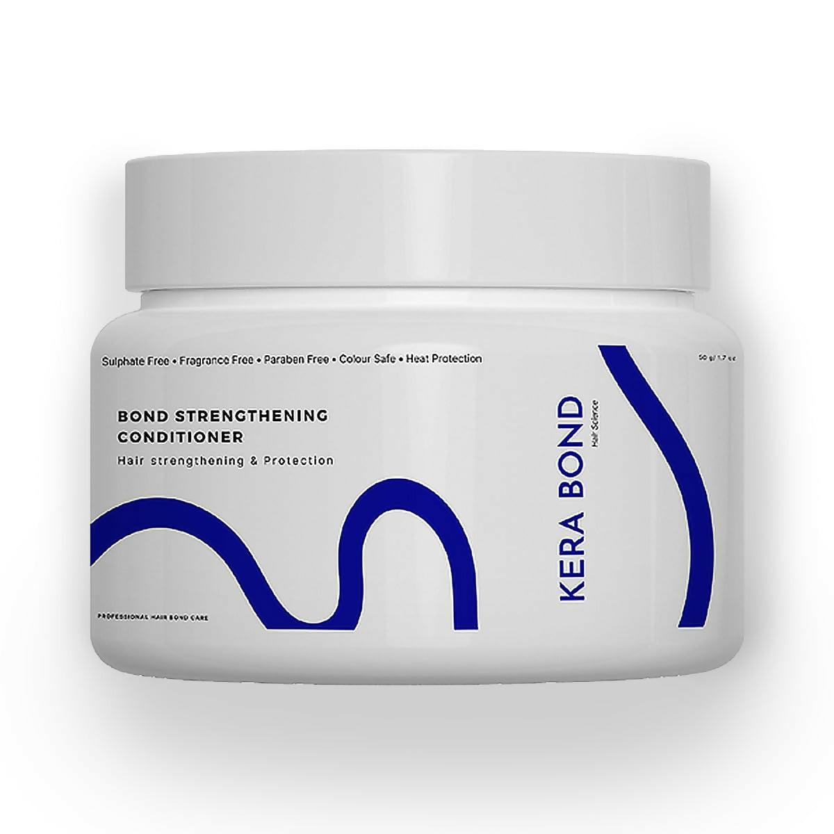 KERA BOND Hair Science Strengthening Conditioner For Damaged, Keratin Treated Hair, Colored or Bleached Hair