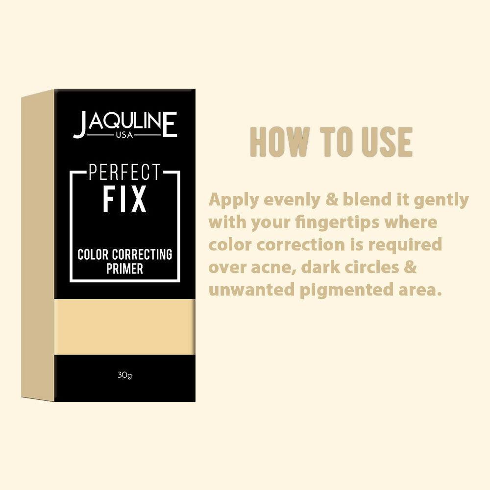 Jaquline USA Perfect Fix Color Correcting Primer - Yellow