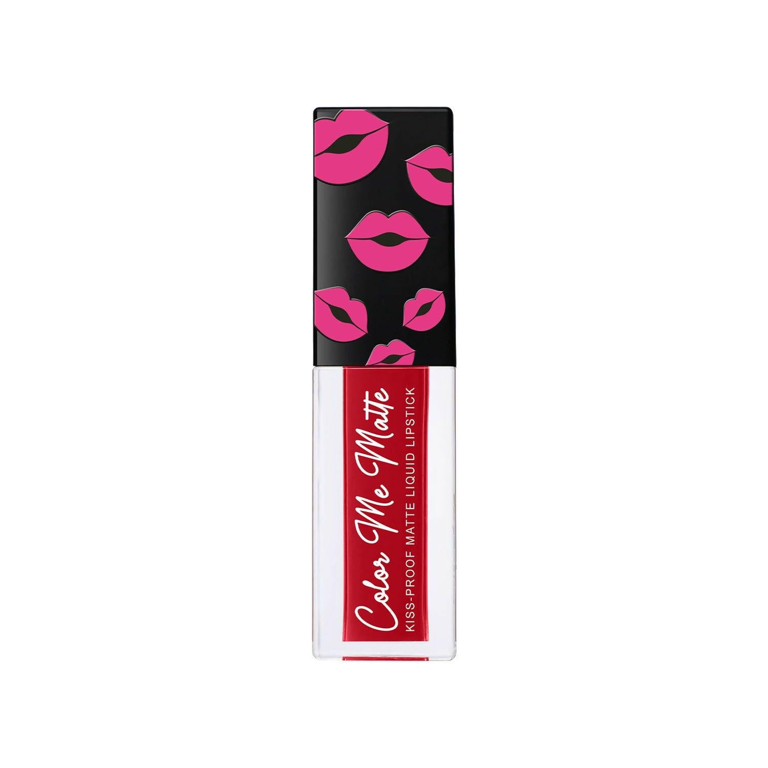 Jaquline USA Color Me Matte Liquid Lipstick - Crimson Red