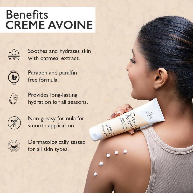 Aveil Creme Avoine Oat Meal Body Moisturizer
