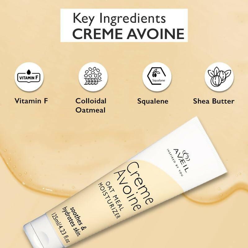 Aveil Creme Avoine Oat Meal Body Moisturizer