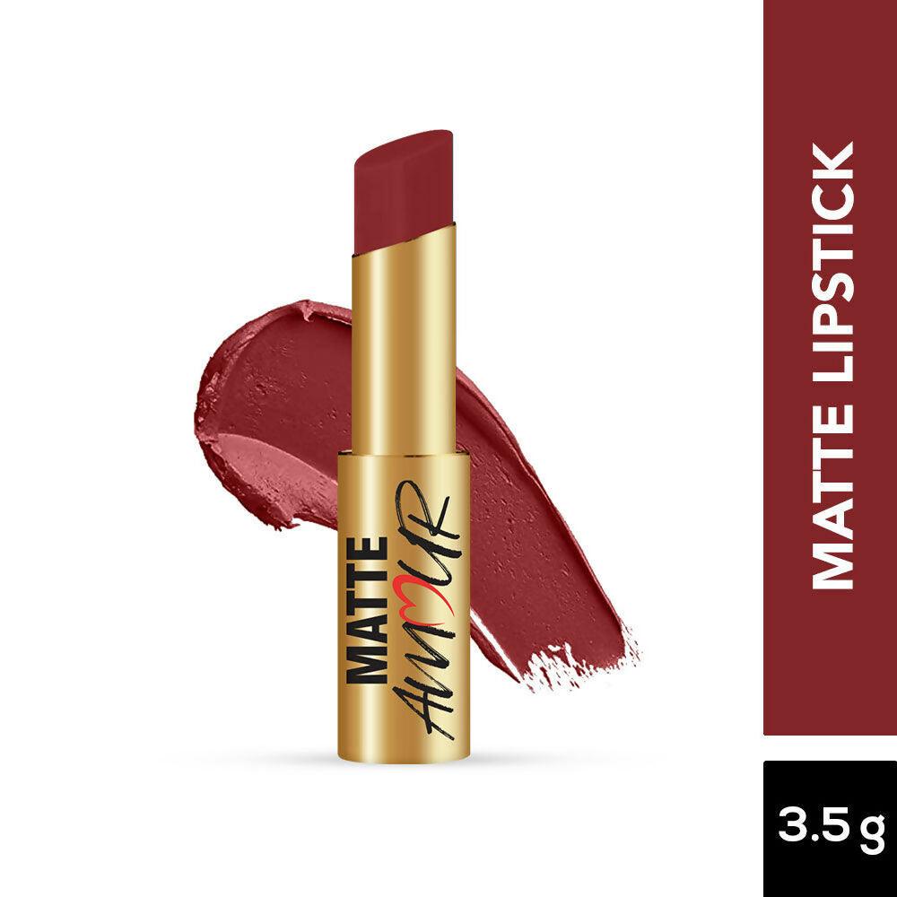 Jaquline USA Matte Amour Matte Lipstick - Flirtatious 06
