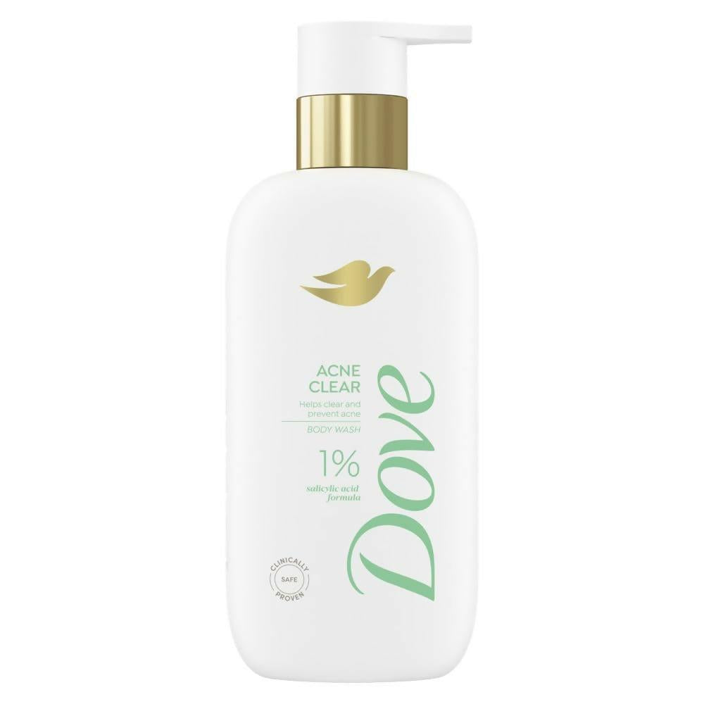 Dove Acne Clear Serum Body Wash with 1% Clearing Serum + Salicylic Acid
