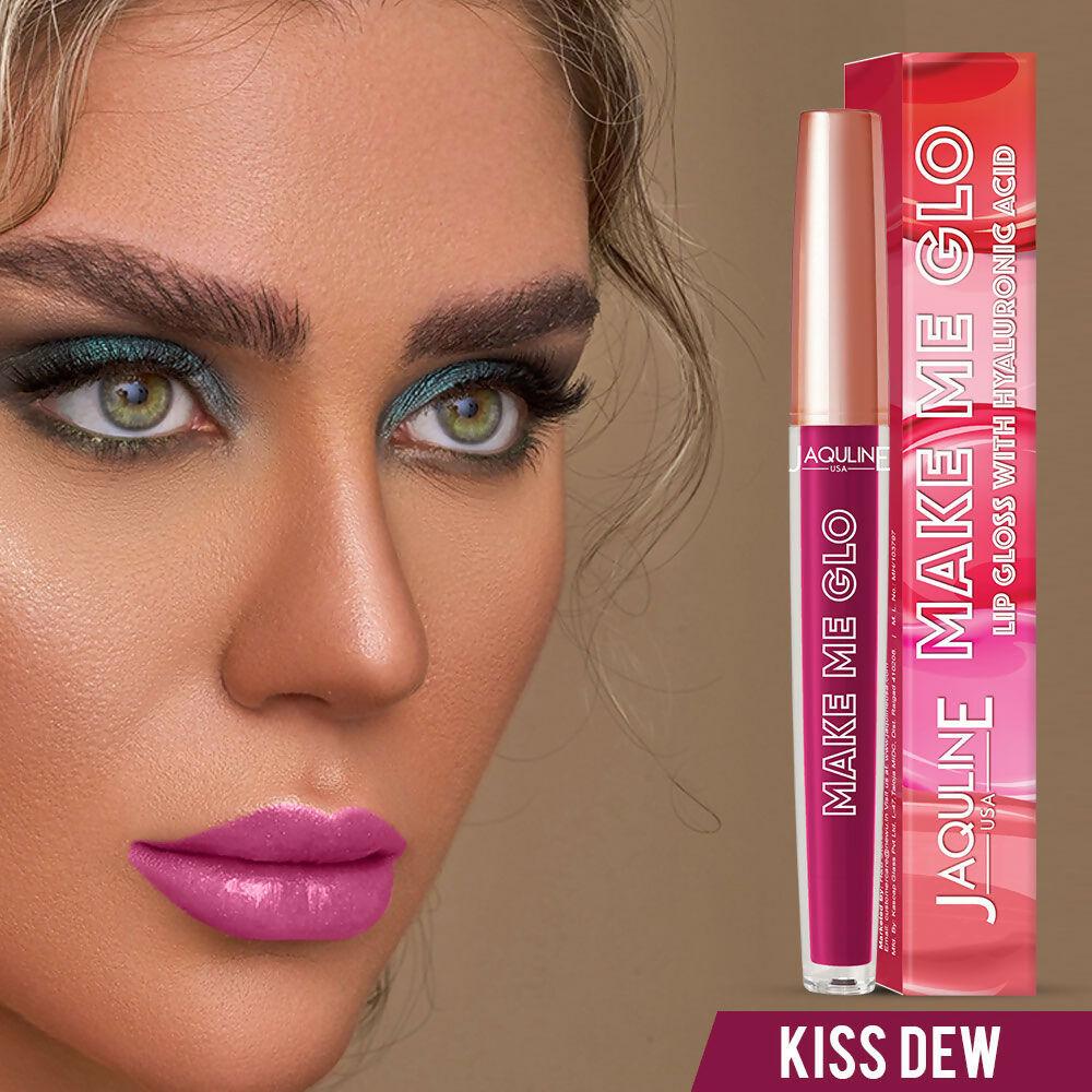 Jaquline USA Make Me Glo Lip Gloss - Kiss Dew