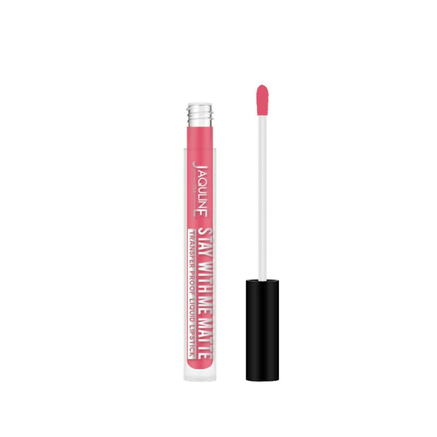 Jaquline USA Stay With Me Matte Liquid Lipstick - Secret Keeper