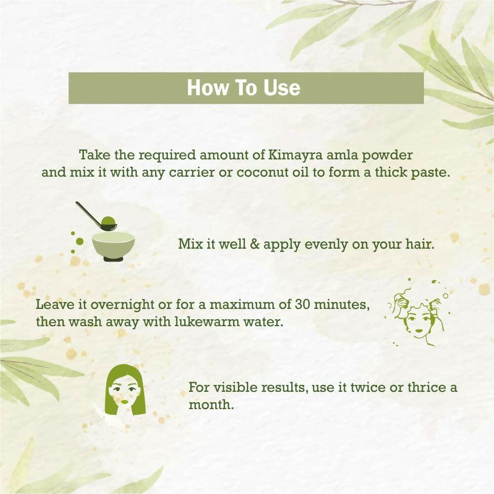 Kimayra Amla Powder Natural Hair Pack For Hair Growth