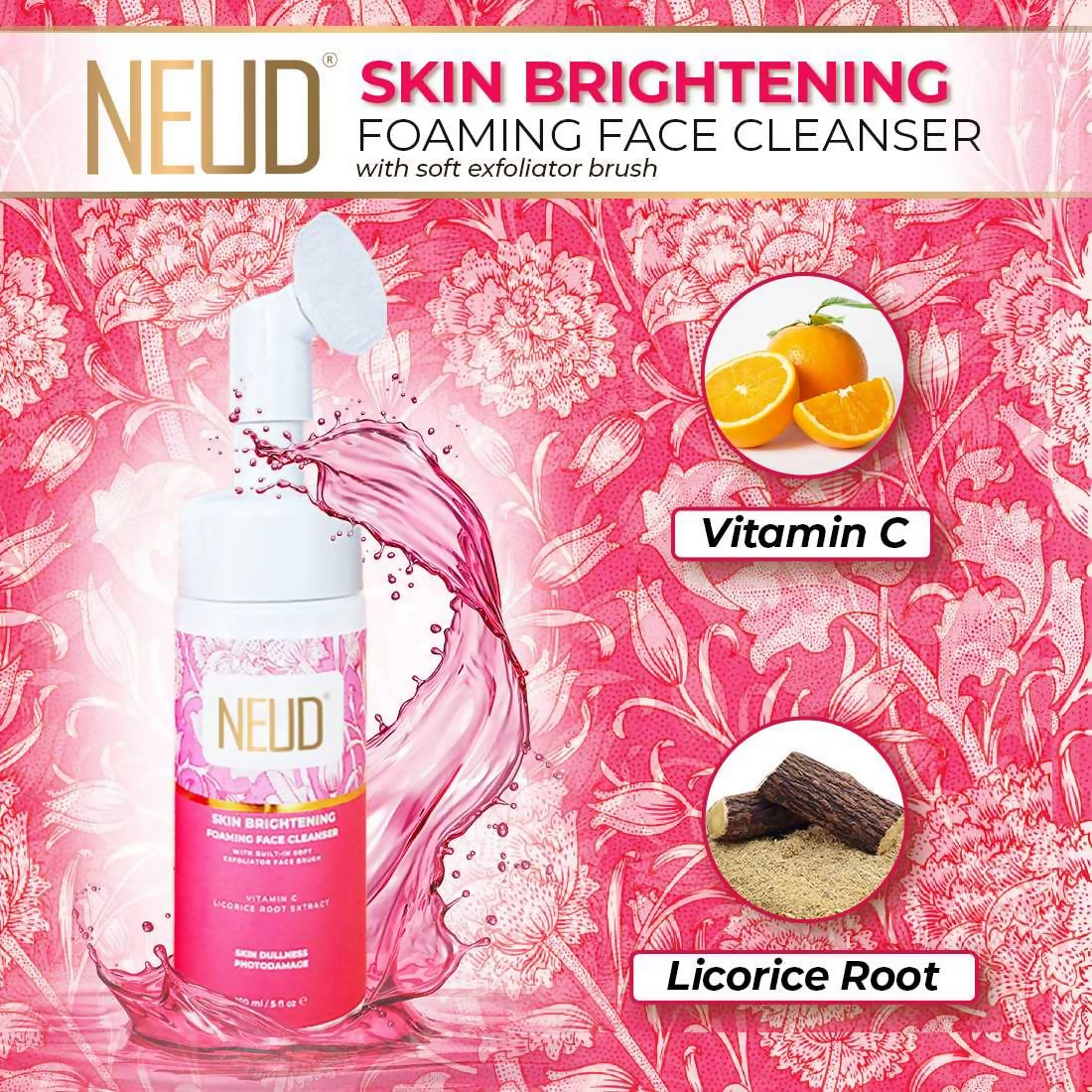 Neud Foaming Face Cleanser