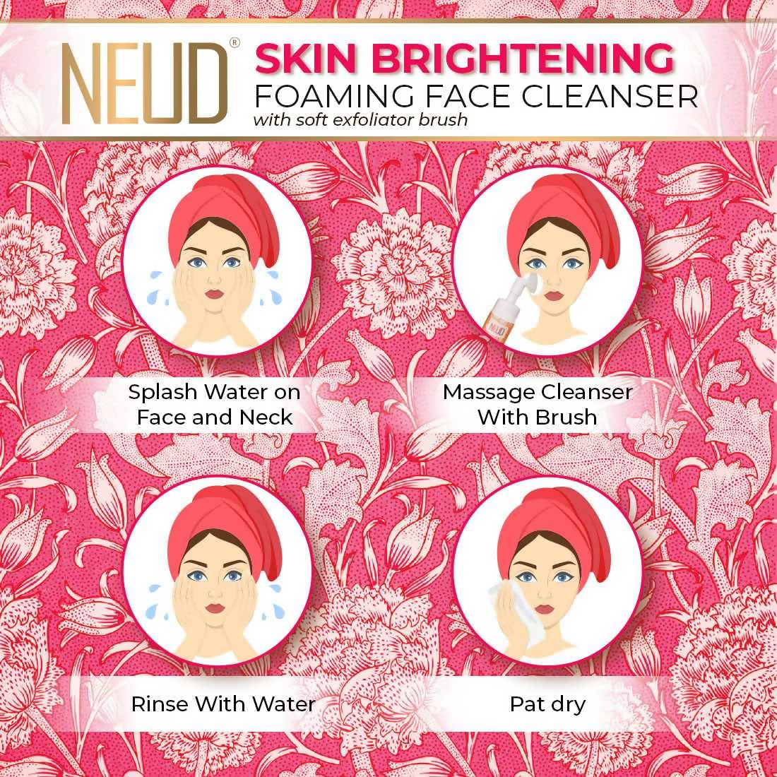 Neud Foaming Face Cleanser