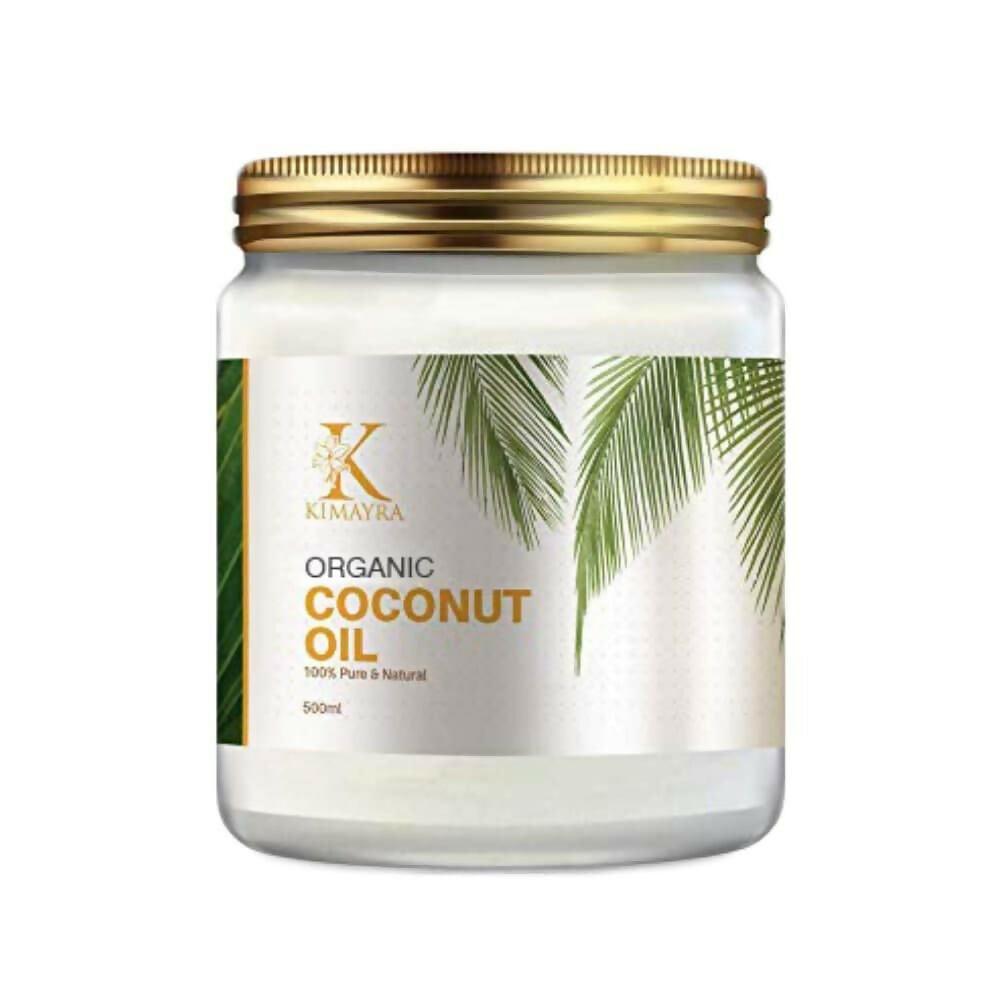 Kimayra World Organic Cold Pressed Coconut Oil with Natural Aroma of Coconut Oil for Hair & Dry Skin