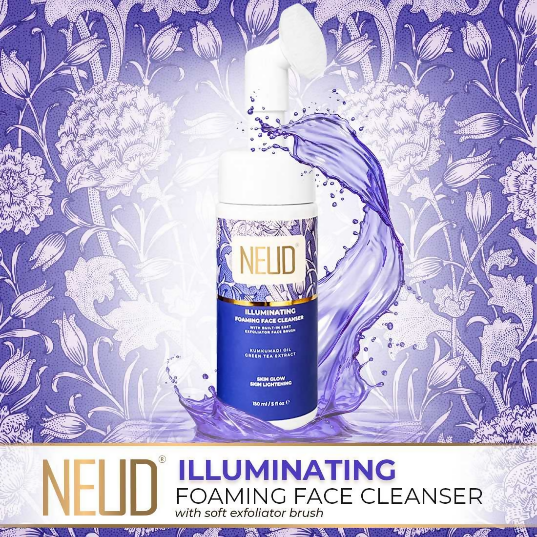 Neud Foaming Face Cleanser Illuminating Face Cleanser