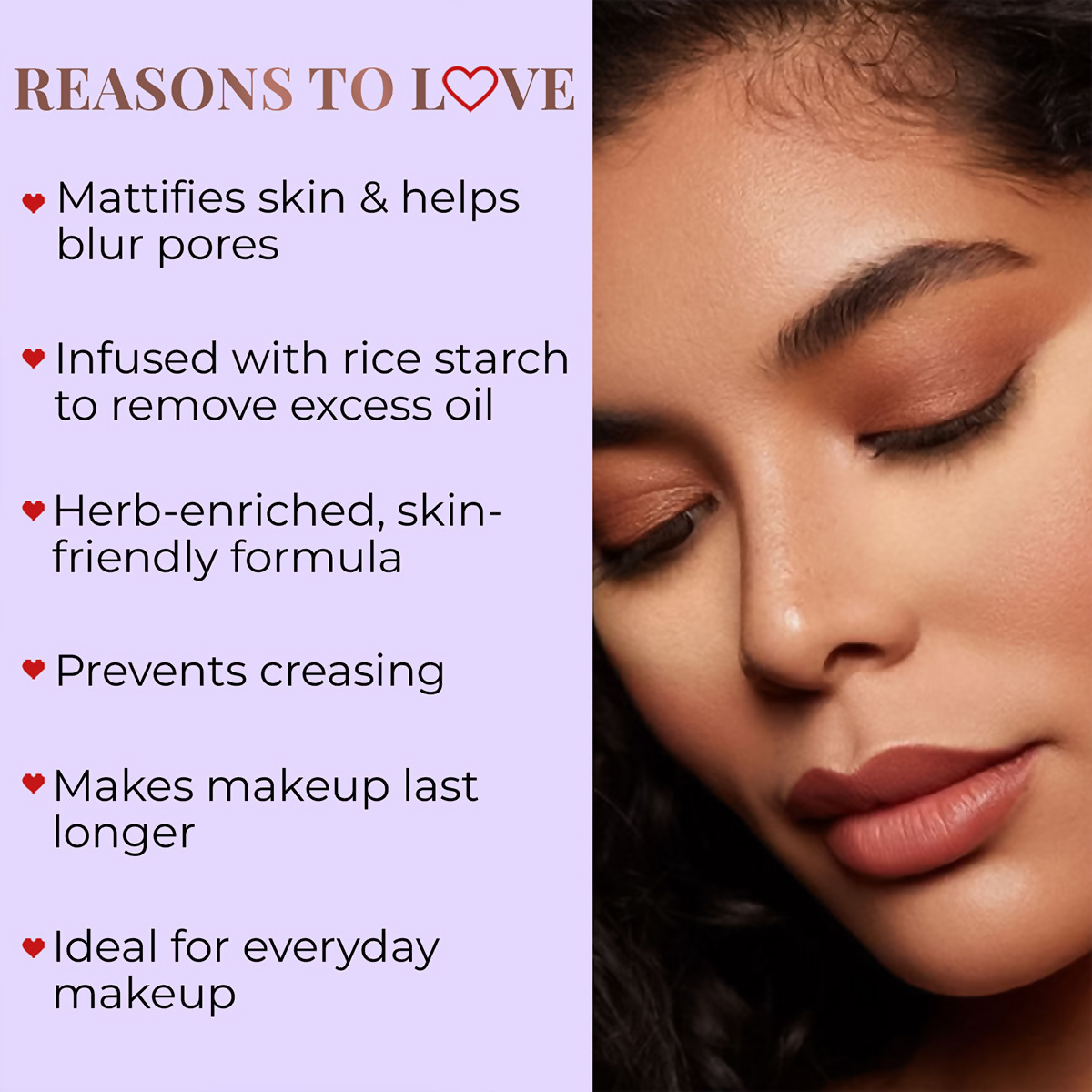 Just Herbs HD Setting Loose Powder - Pink