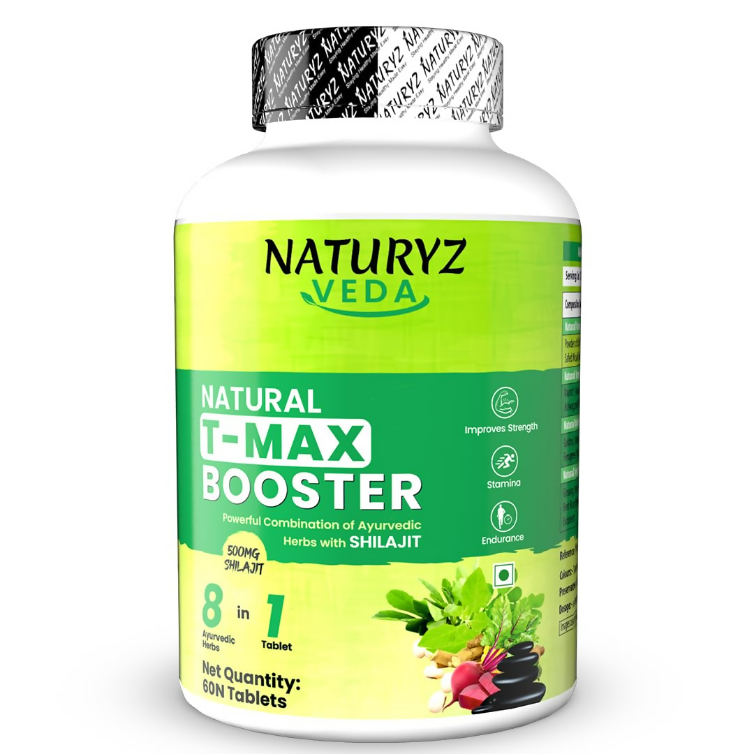 Naturyz VEDA Natural T-MAX Booster Highest Strength SJ Tablets