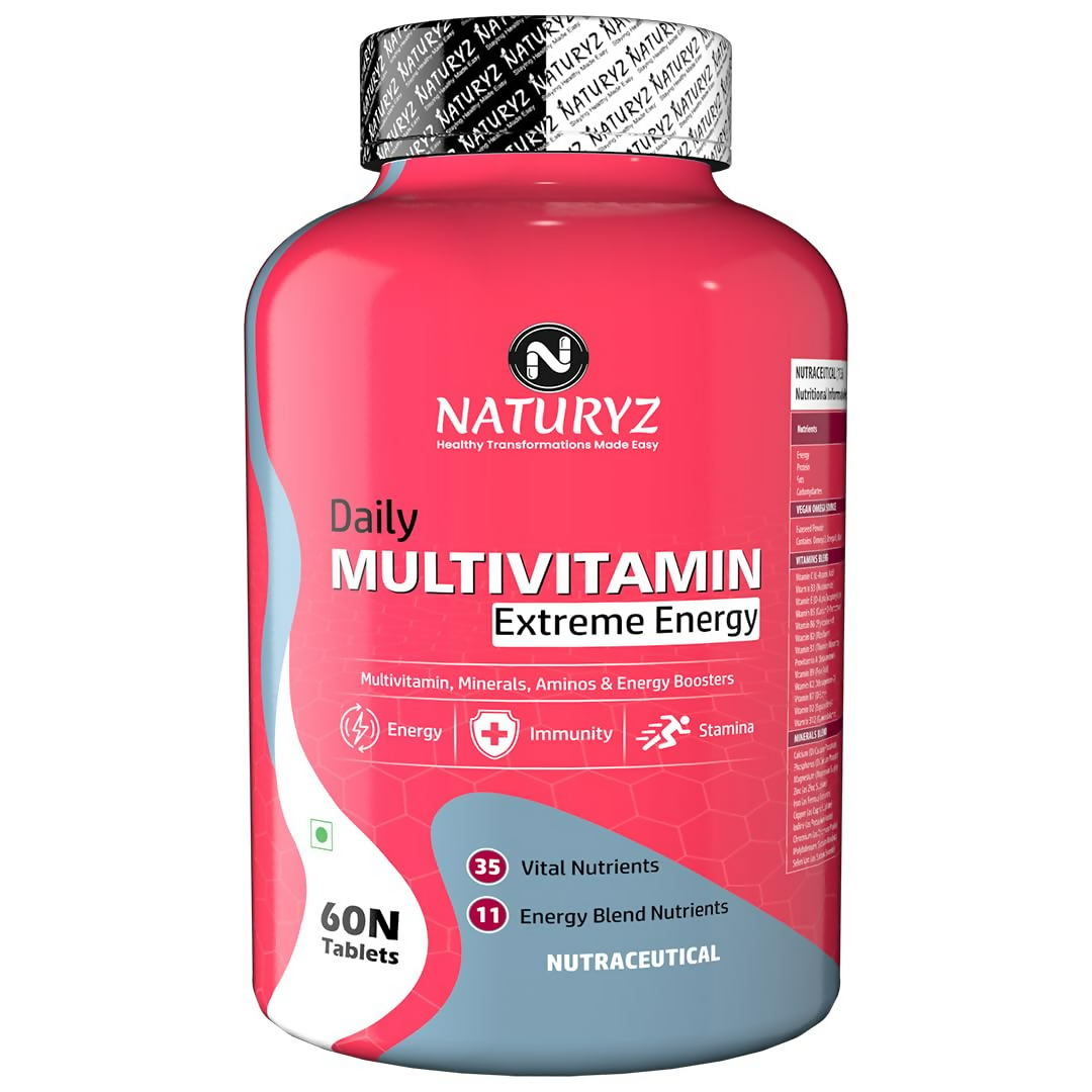 Naturyz Daily Multivitamin Extreme Energy Tablets