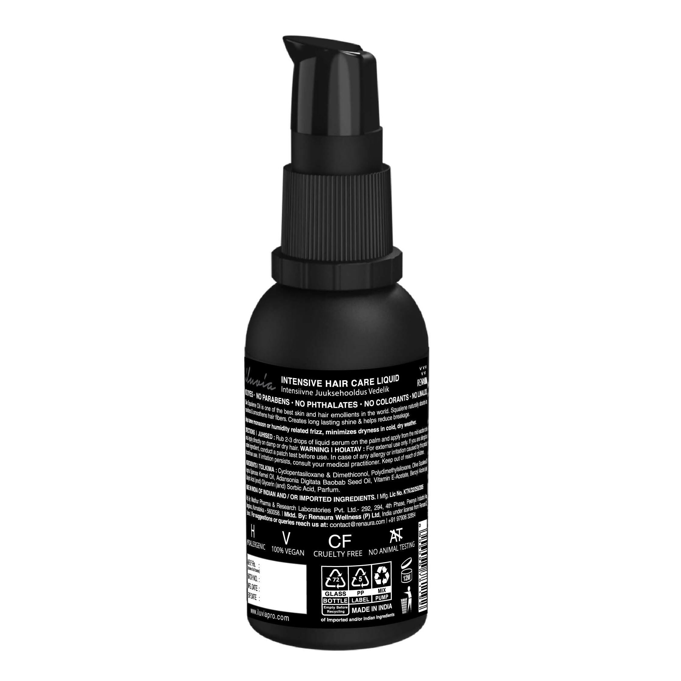 iluvia Professional Intensive Haircare Liquid Hair Serum