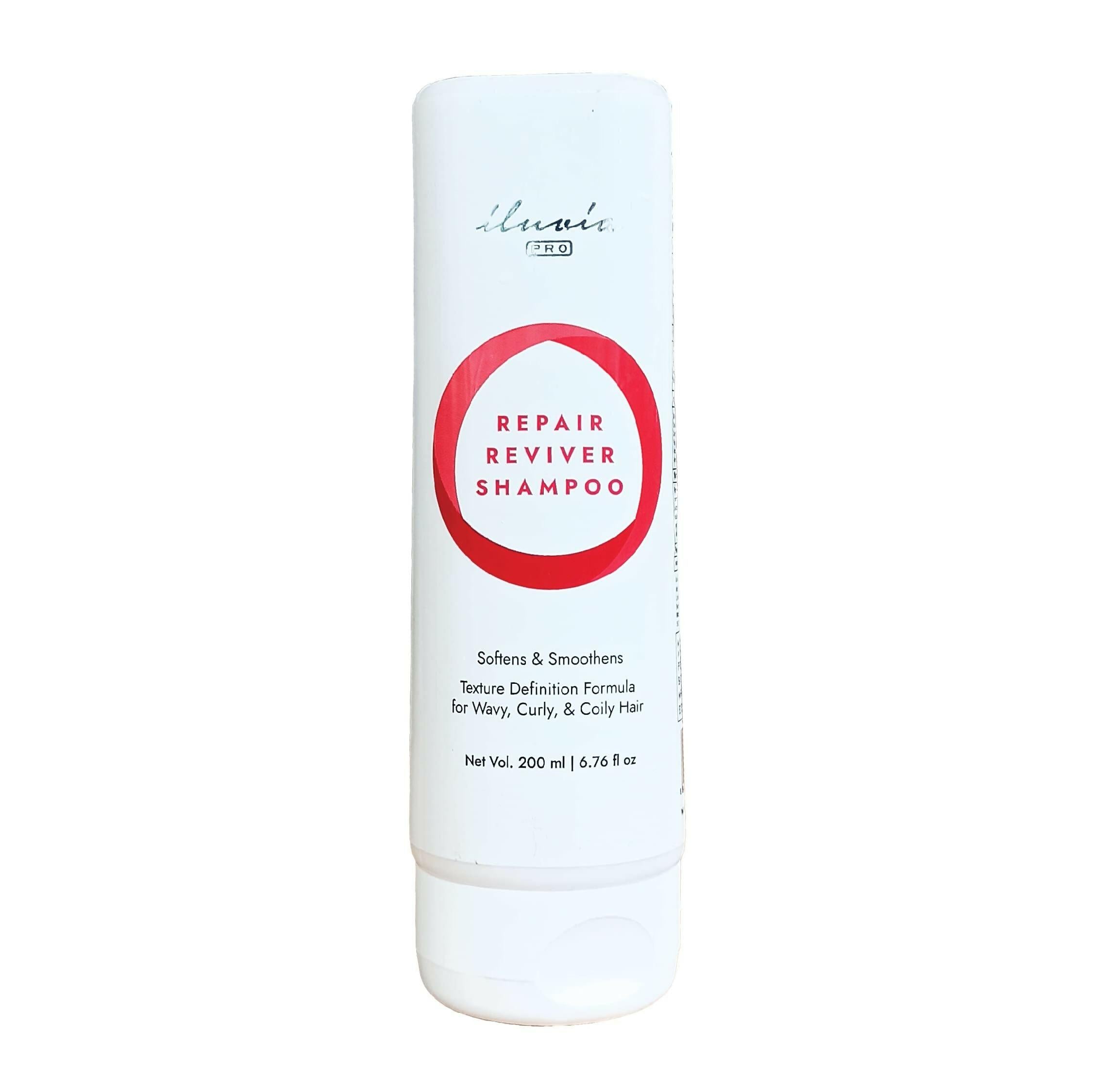 iluvia Curly & Wavy Hair - Repair Reviver Shampoo for Natural Definition
