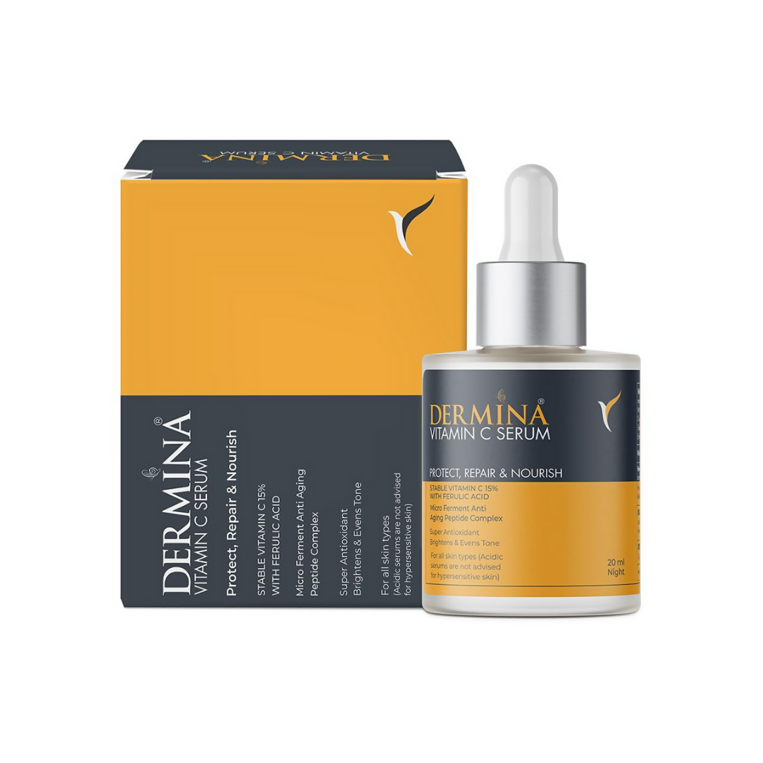 DERMINA Skin-brightening Vit C Serum – Protect, Repair, and Nourish