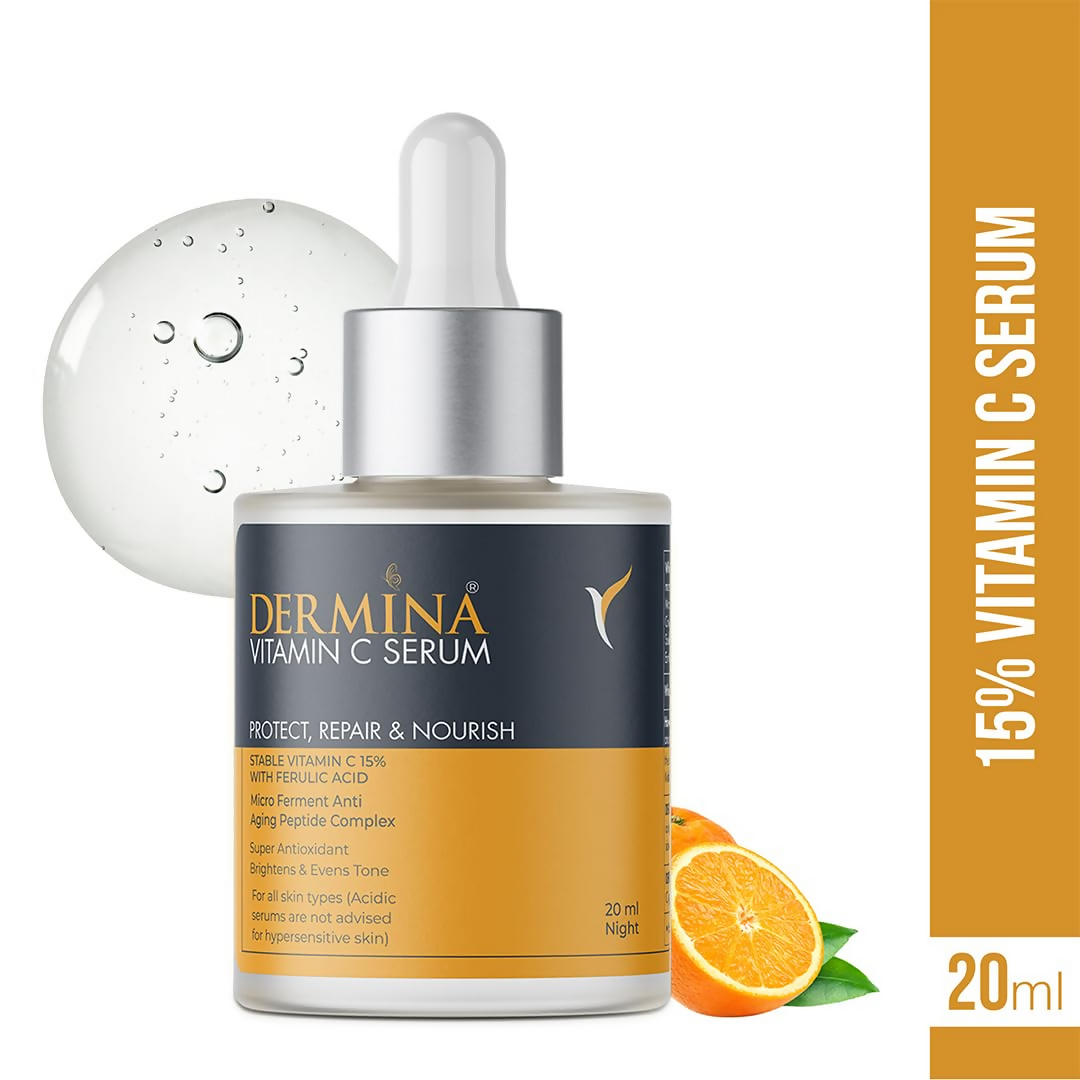 DERMINA Skin-brightening Vit C Serum – Protect, Repair, and Nourish