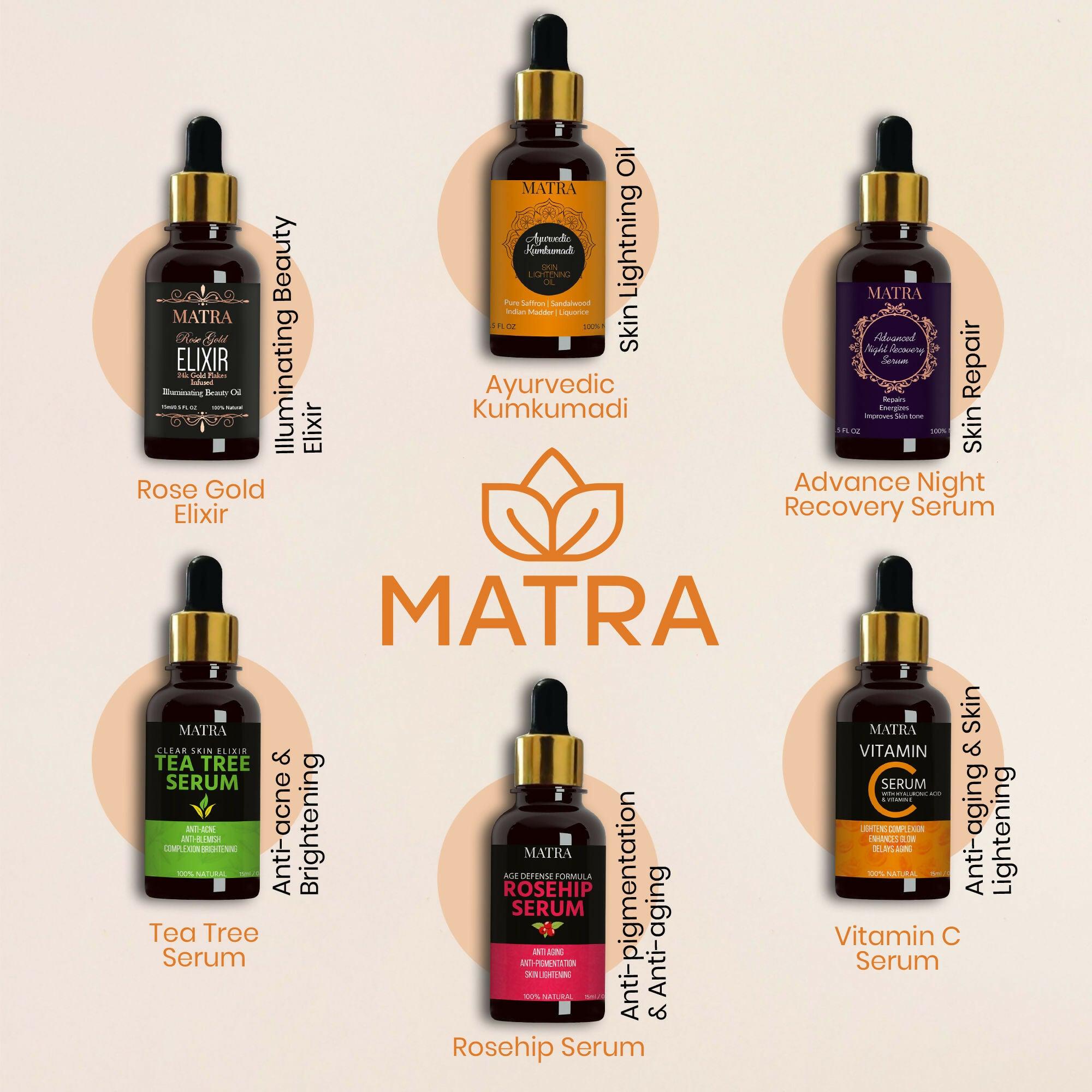 Matra Ayurvedic Kumkumadi Skin Lightening Oil