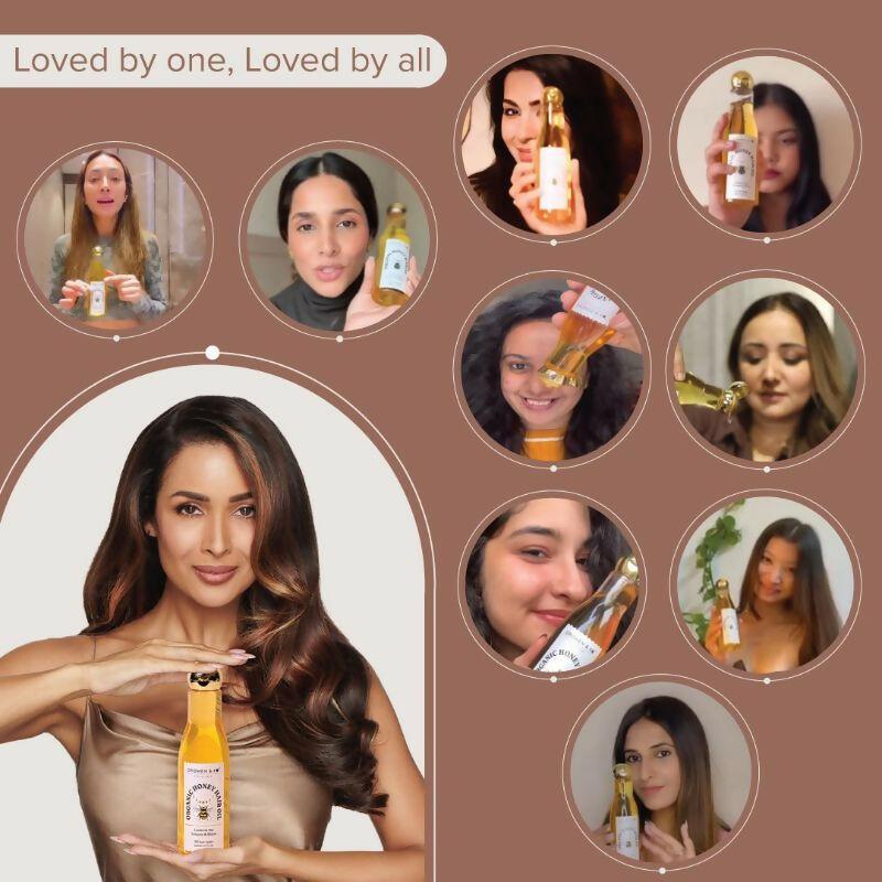 Dromen & Co Organic Honey Hair Oil For Volume & Shine
