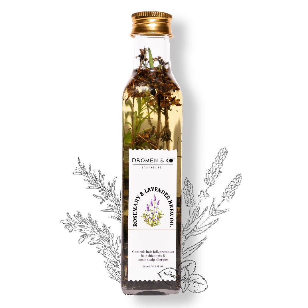 Dromen & Co Rosemary & Lavender Brew Hair Oil