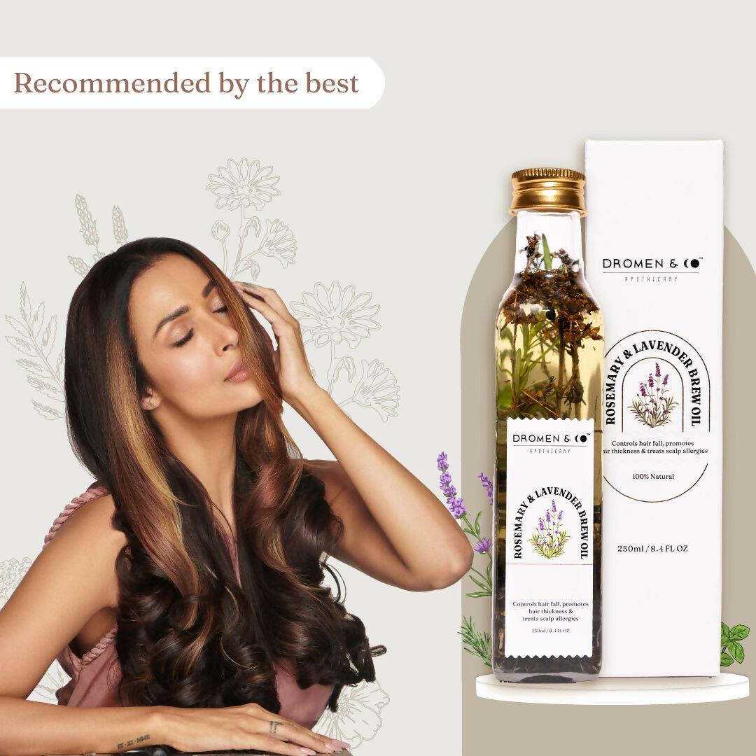 Dromen & Co Rosemary & Lavender Brew Hair Oil