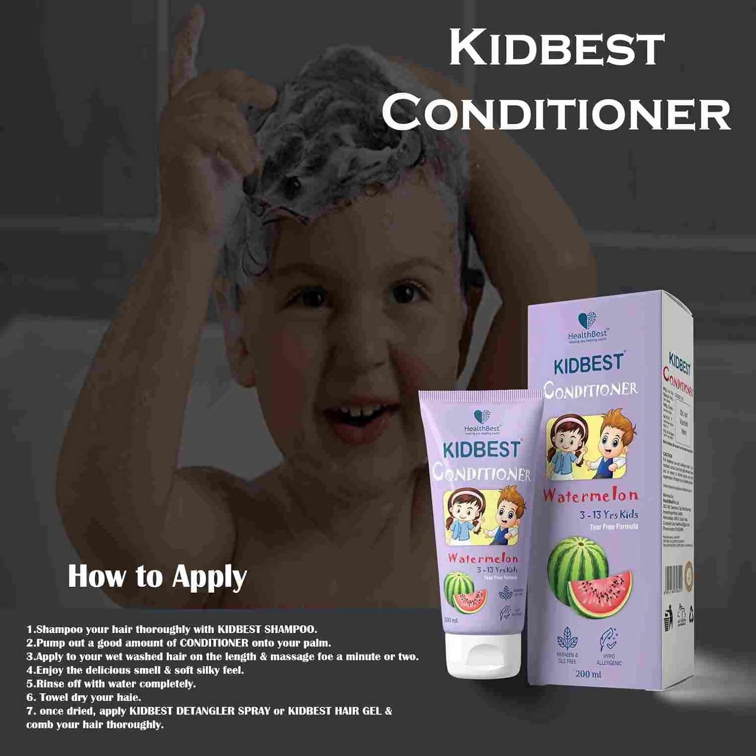 HealthBest Kidbest Conditioner for Kids
