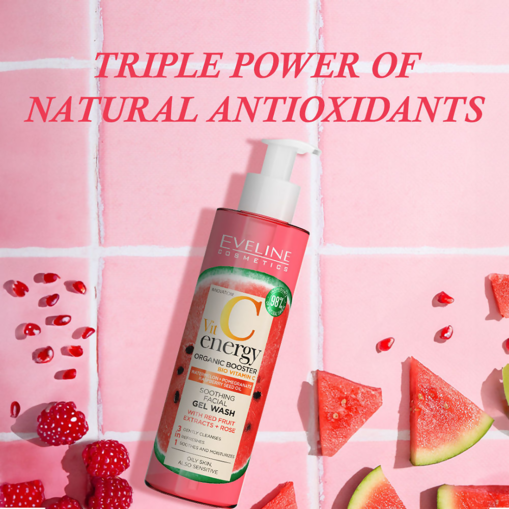 Eveline Cosmetics Vit C Energy Organic Booster Soothing Face Wash