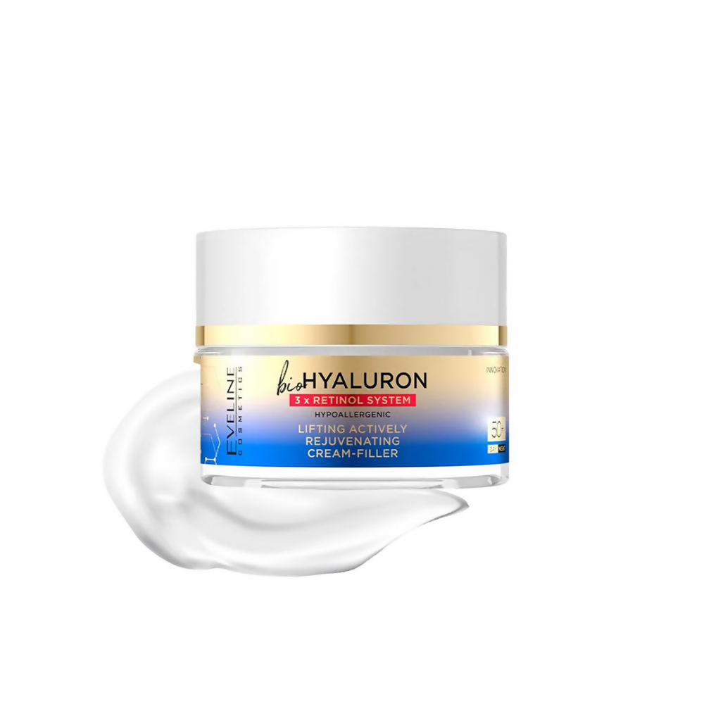Eveline Cosmetics Bio Hyaluron 3X Retinol System Lifting Actively Rejuvenating Day & Night Cream