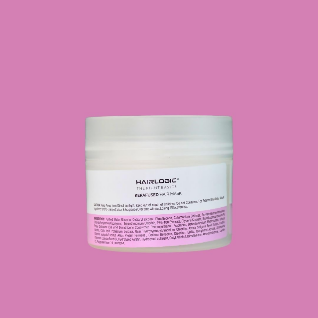 Hair Logic Kerafused Mask For Frizzy Hair Ideal for Men & Women