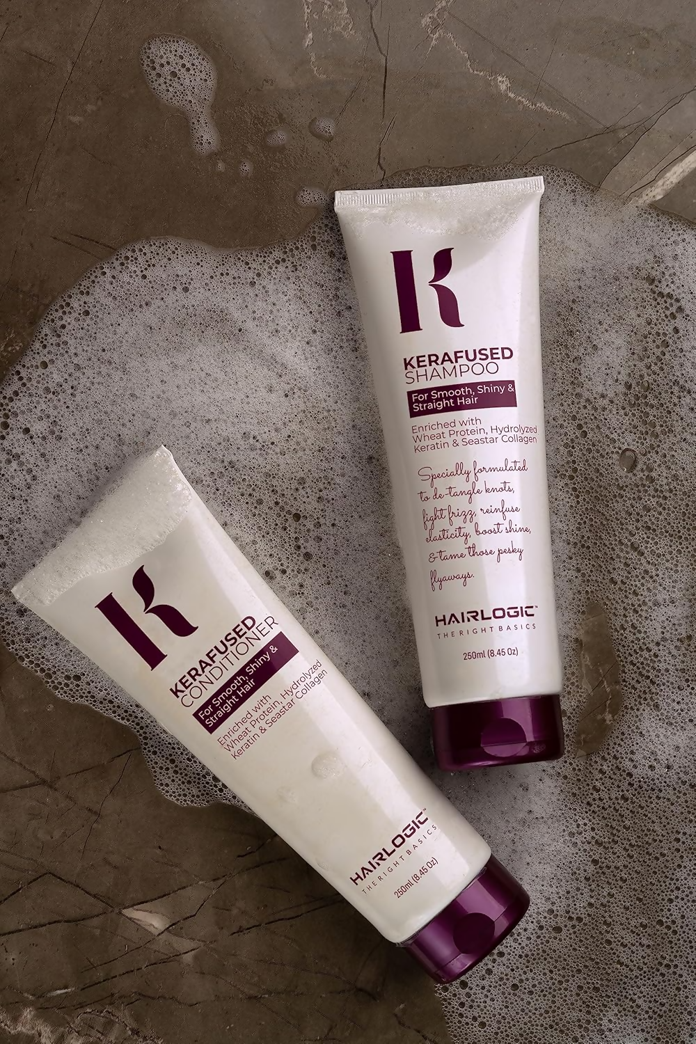 Hair Logic Kerafused Conditioner For Dry, Frizzy Hair