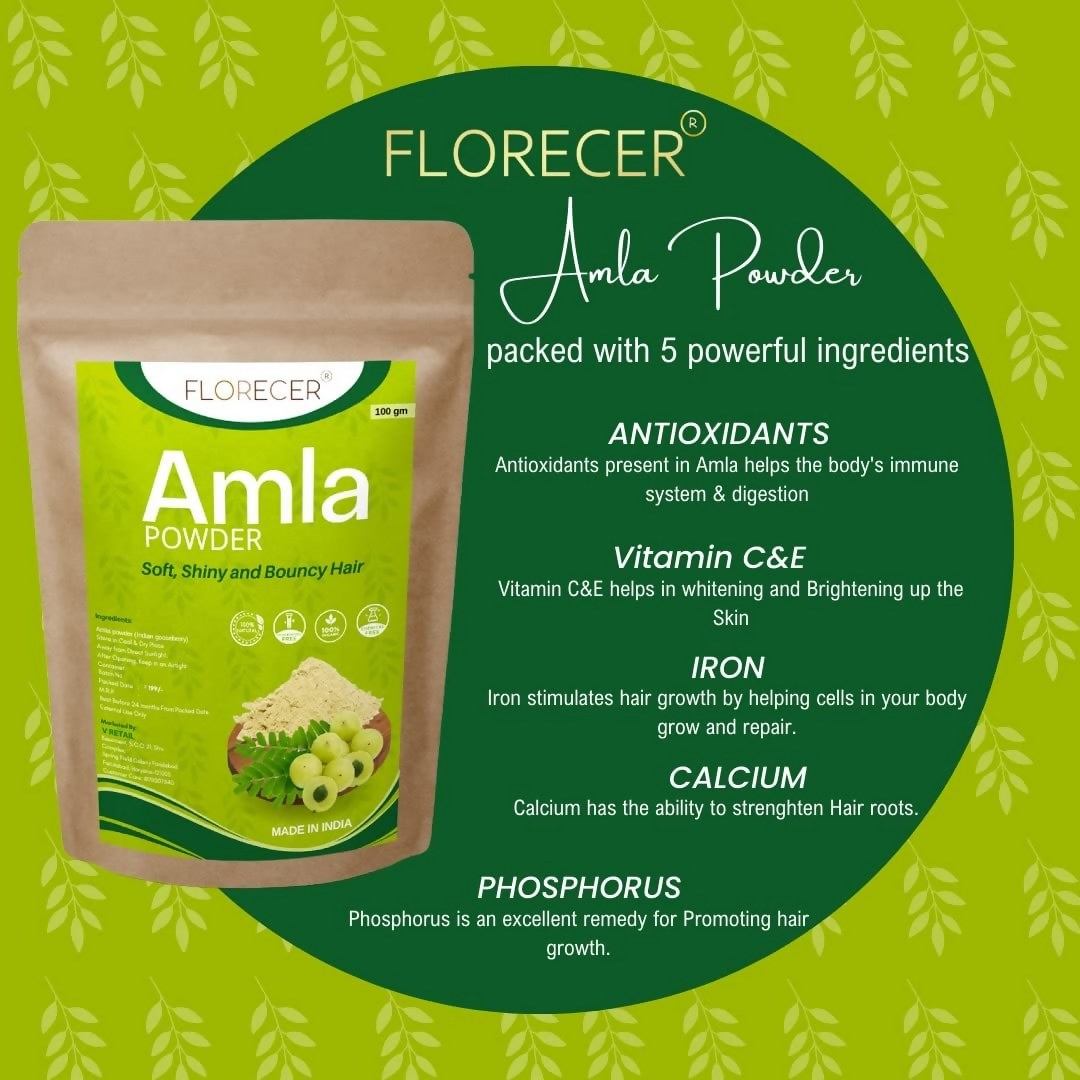 Florecer Amla Powder For Hair