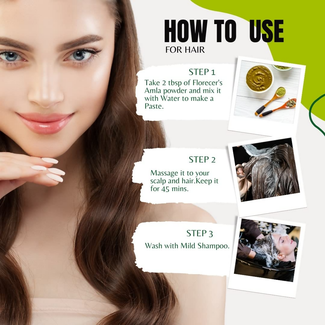 Florecer Amla Powder For Hair
