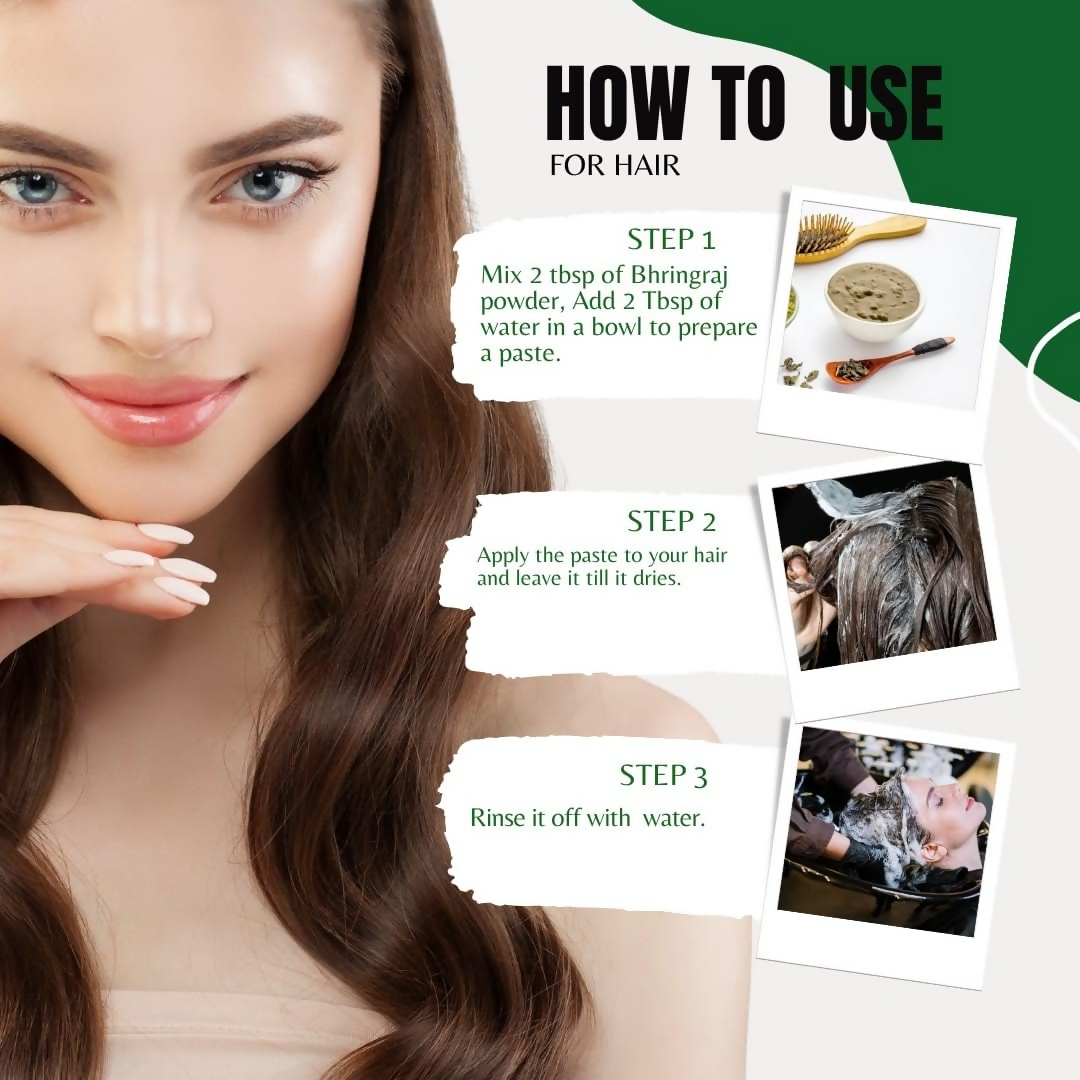 Florecer Bhringraj Powder For Hair