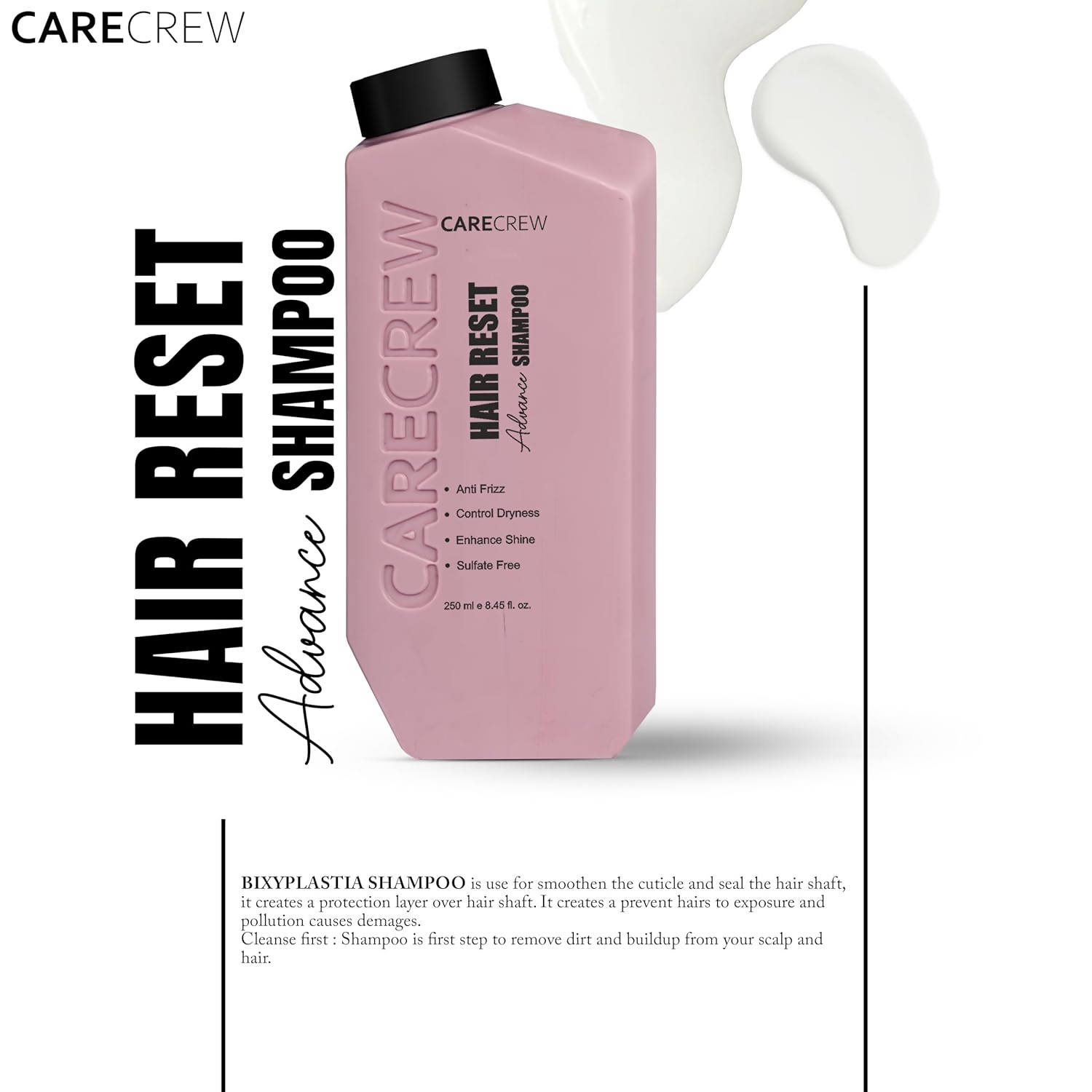 Care Crew Cosmetics Hair Reset Advance Mask